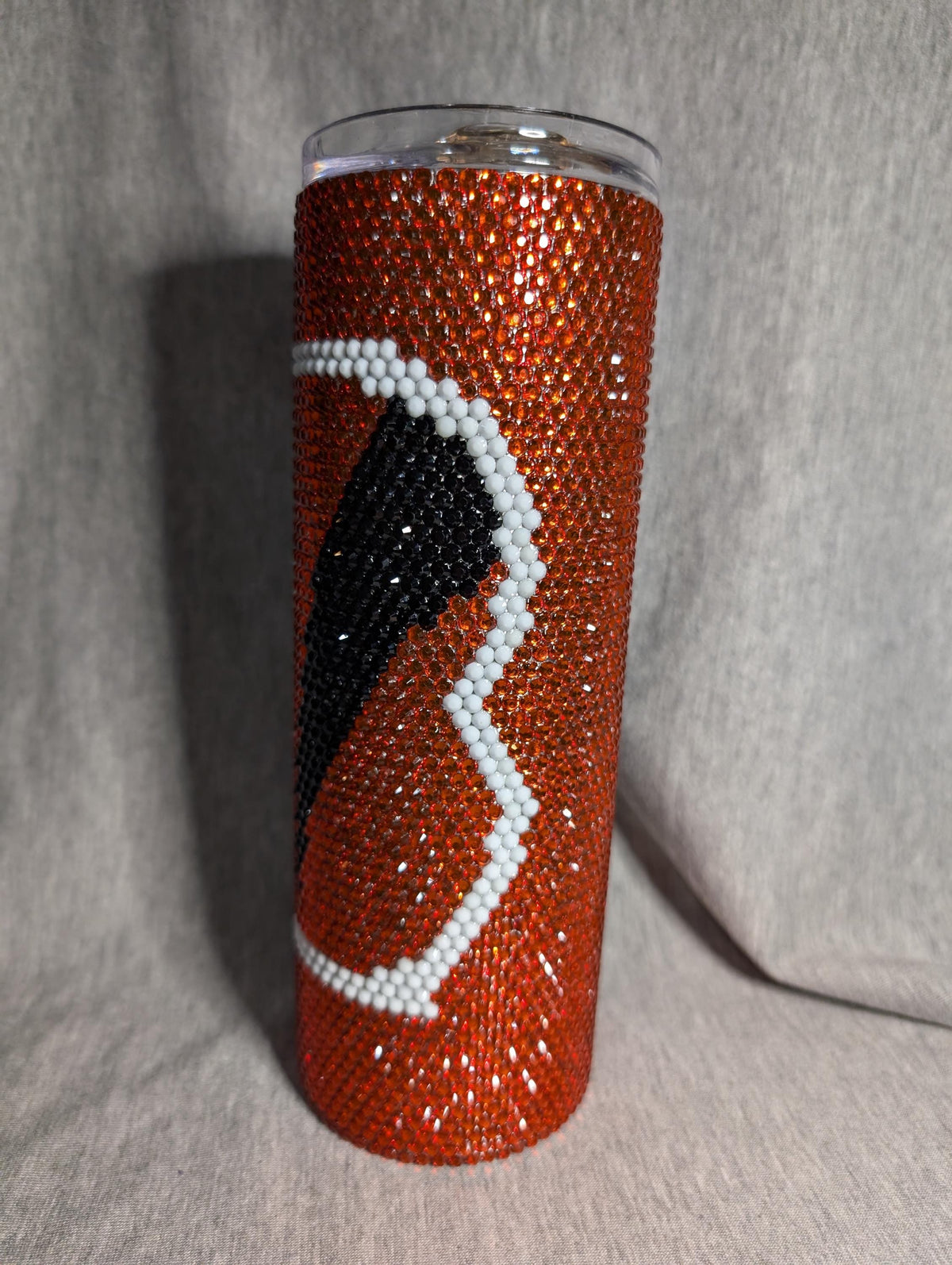 20 oz thick tumbler Cincinnati Football Team Rhinestone