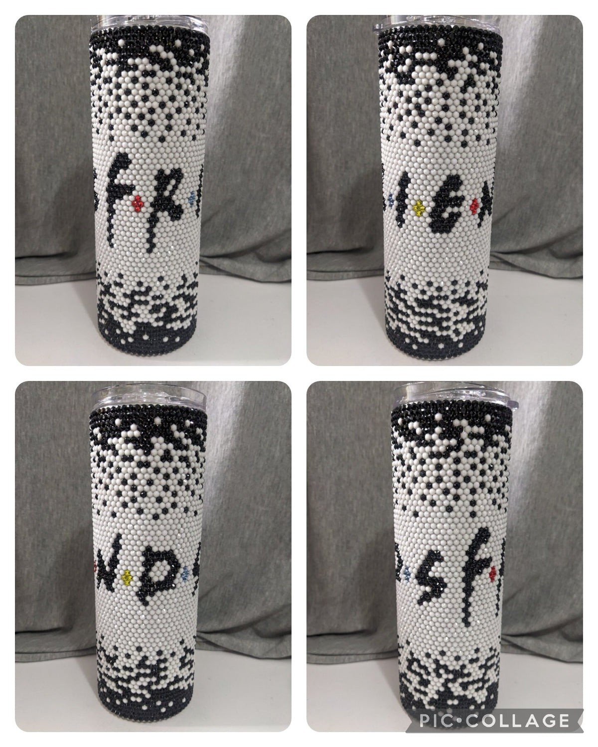 Rhinestone Friends Tumbler