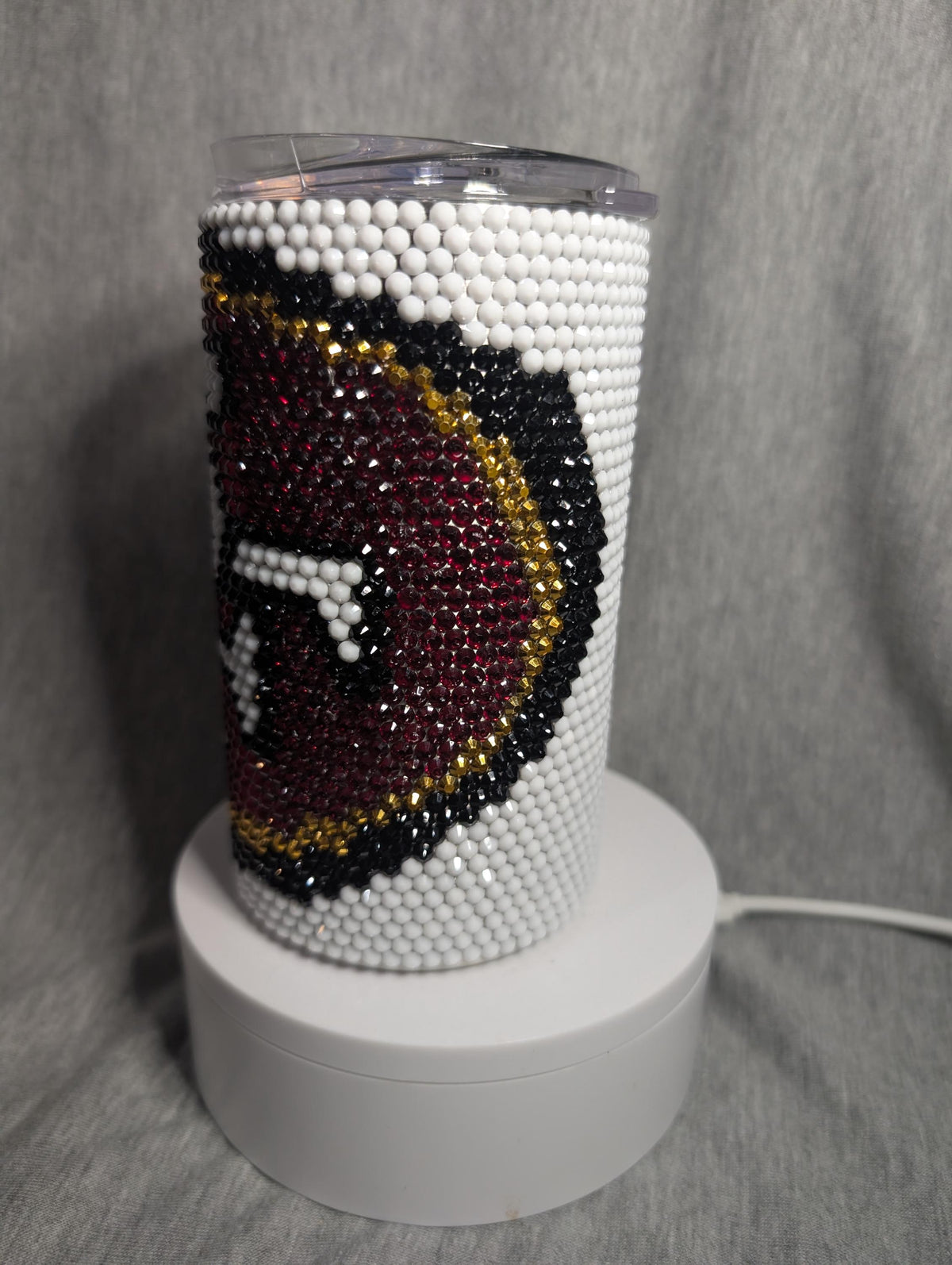 14 oz San Francisco Rhinestone skinny tumbler
