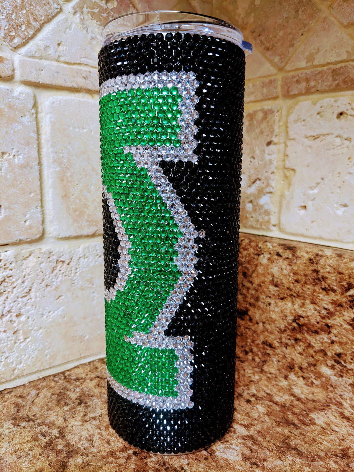 20 oz GL Ring Rhinestone skinny tumbler