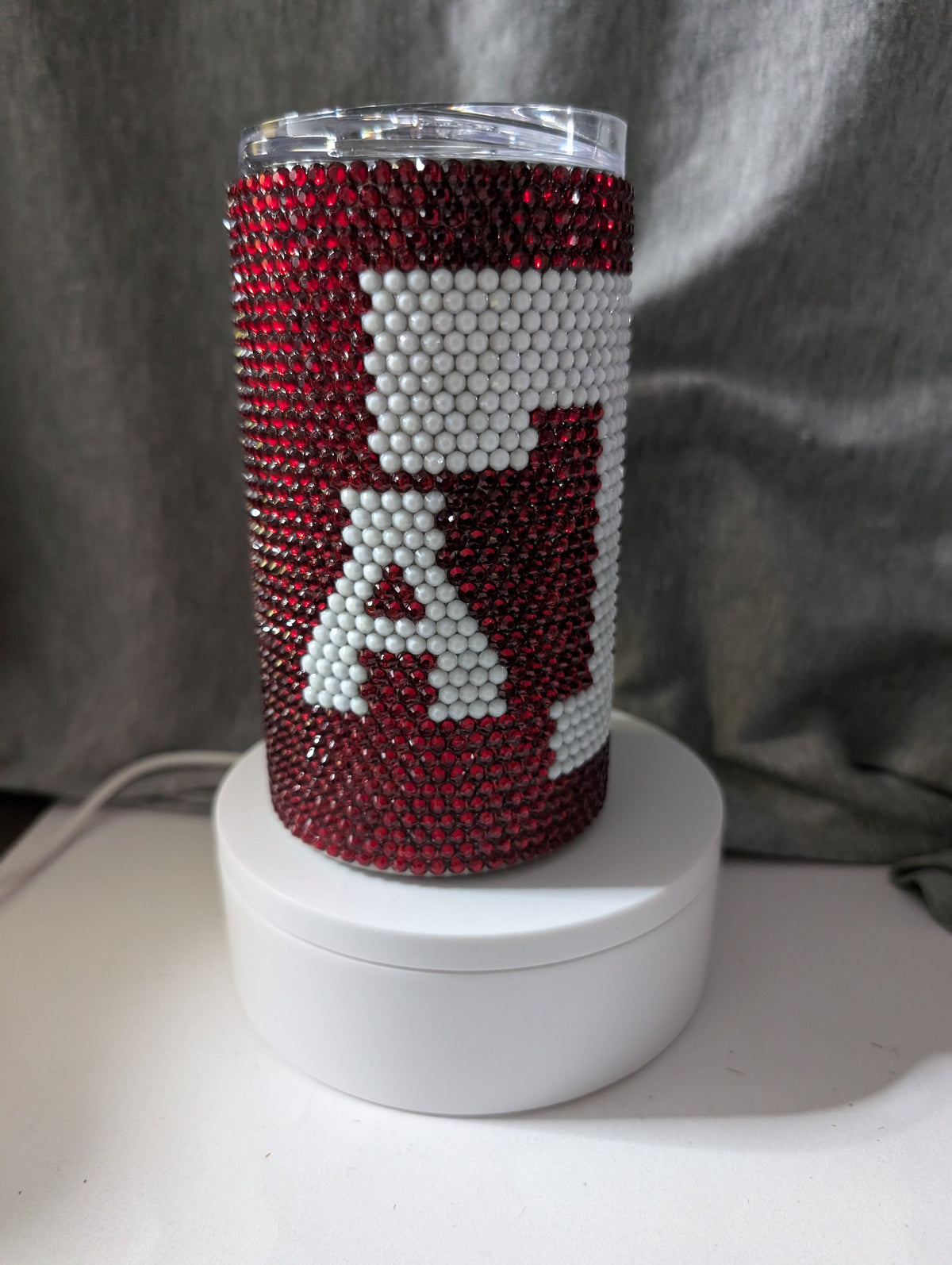 ATM 14oz skinny Rhinestone tumbler