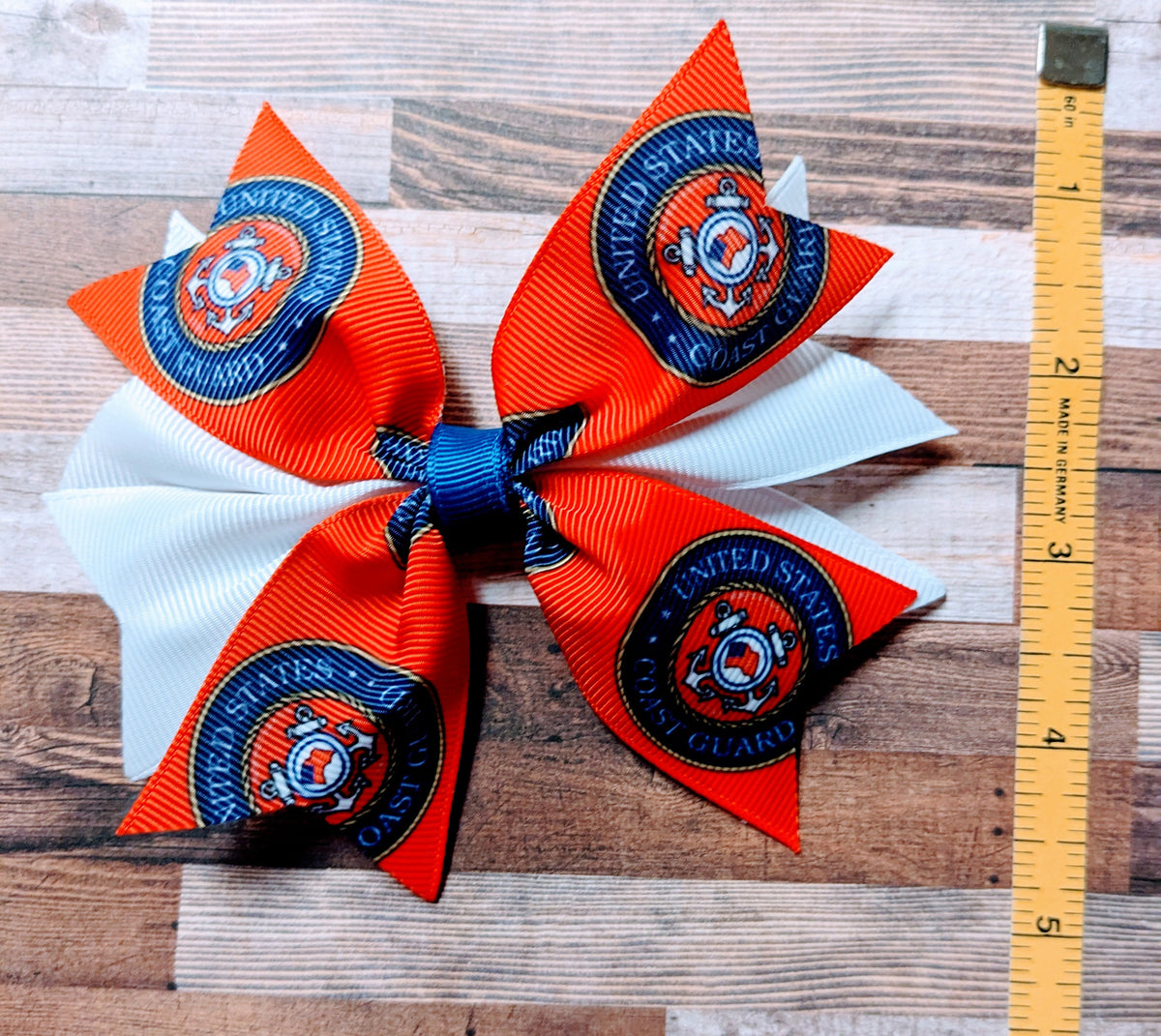 Coast Guard Hair bow