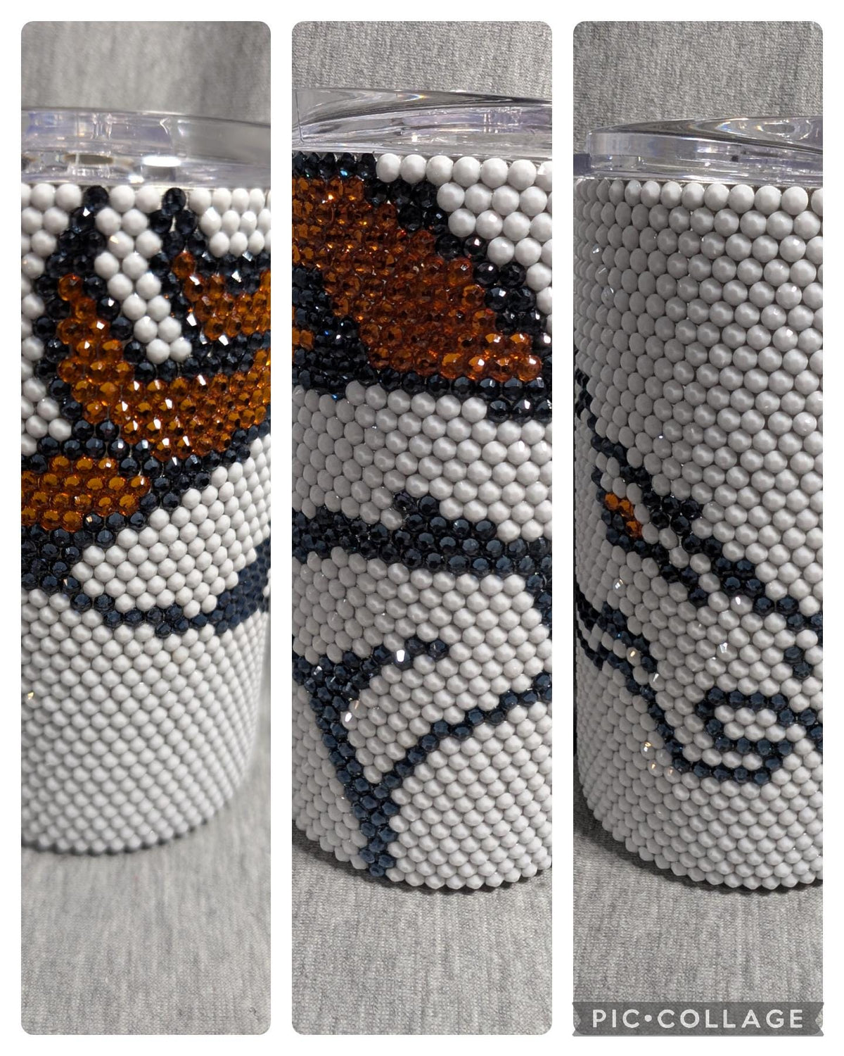 Denver 14oz skinny Rhinestone tumbler