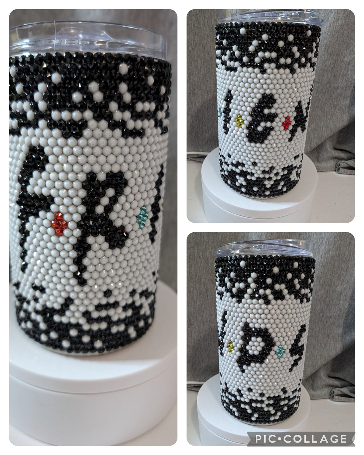 Rhinestone Friends Tumbler