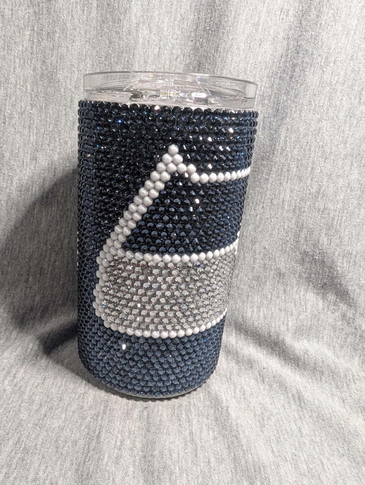 Seattle 14oz skinny Rhinestone tumbler