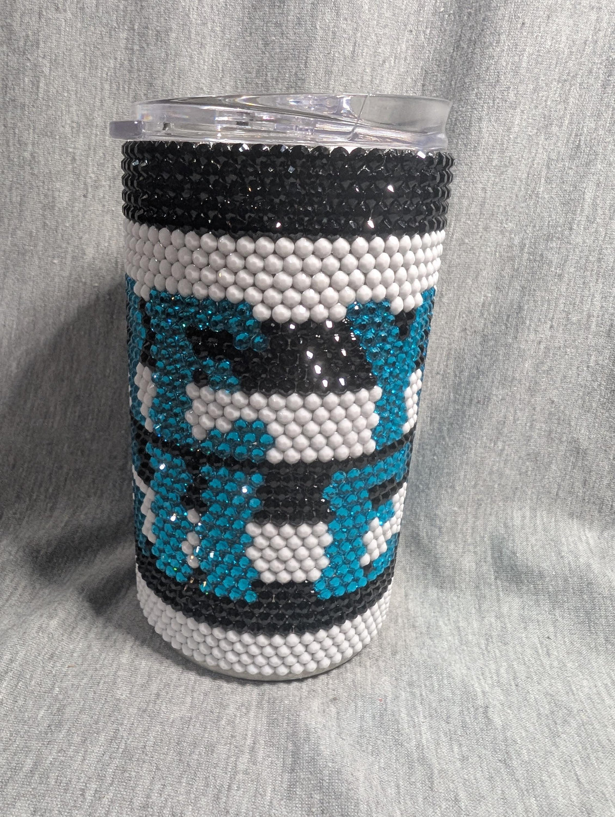 You are enough 14oz skinny Rhinestone tumbler