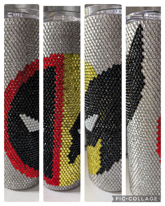 Deadpool and Wolverine Tumbler 20oz skinny tumbler