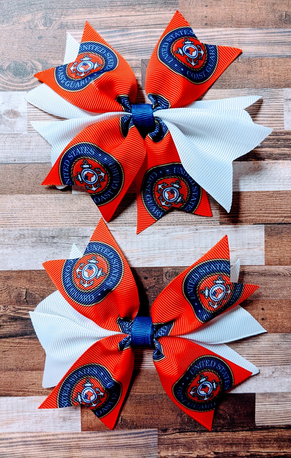 Coast Guard Hair bow