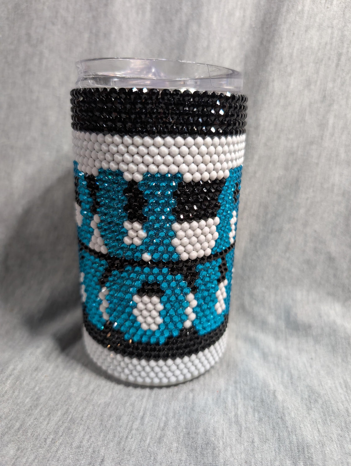You are enough 14oz skinny Rhinestone tumbler