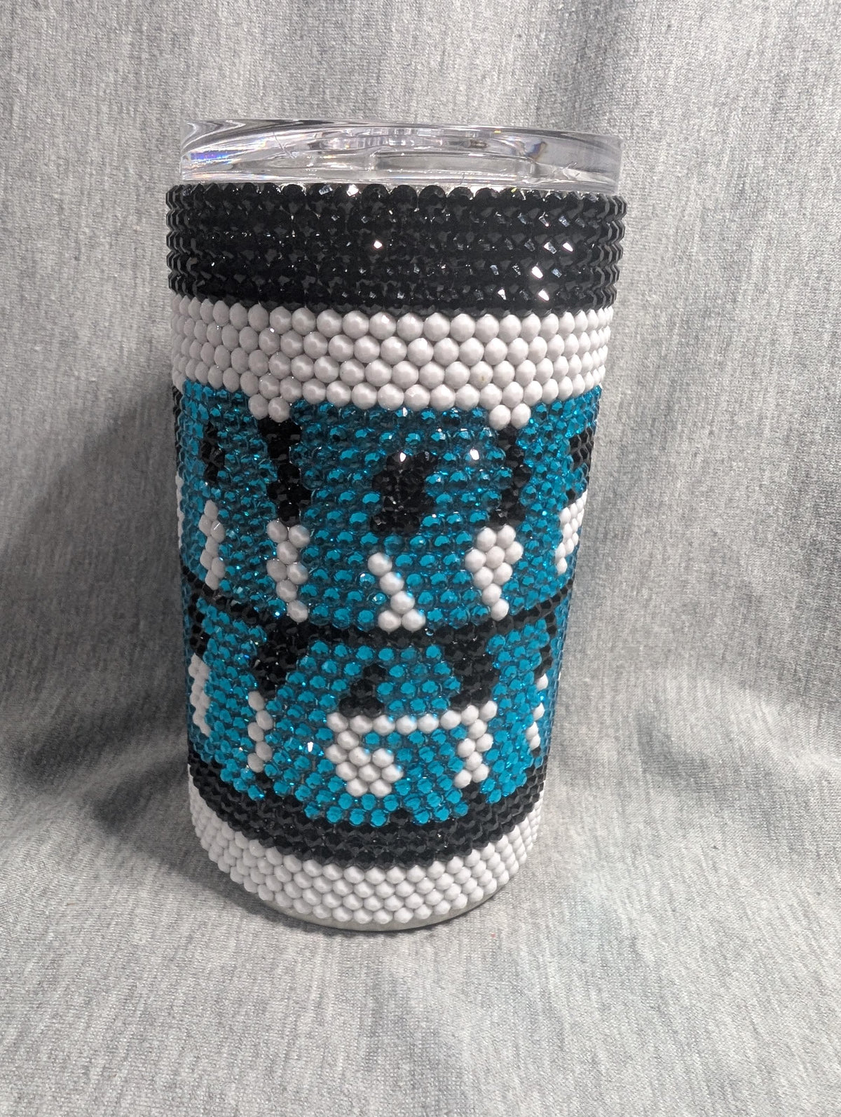 You are enough 14oz skinny Rhinestone tumbler