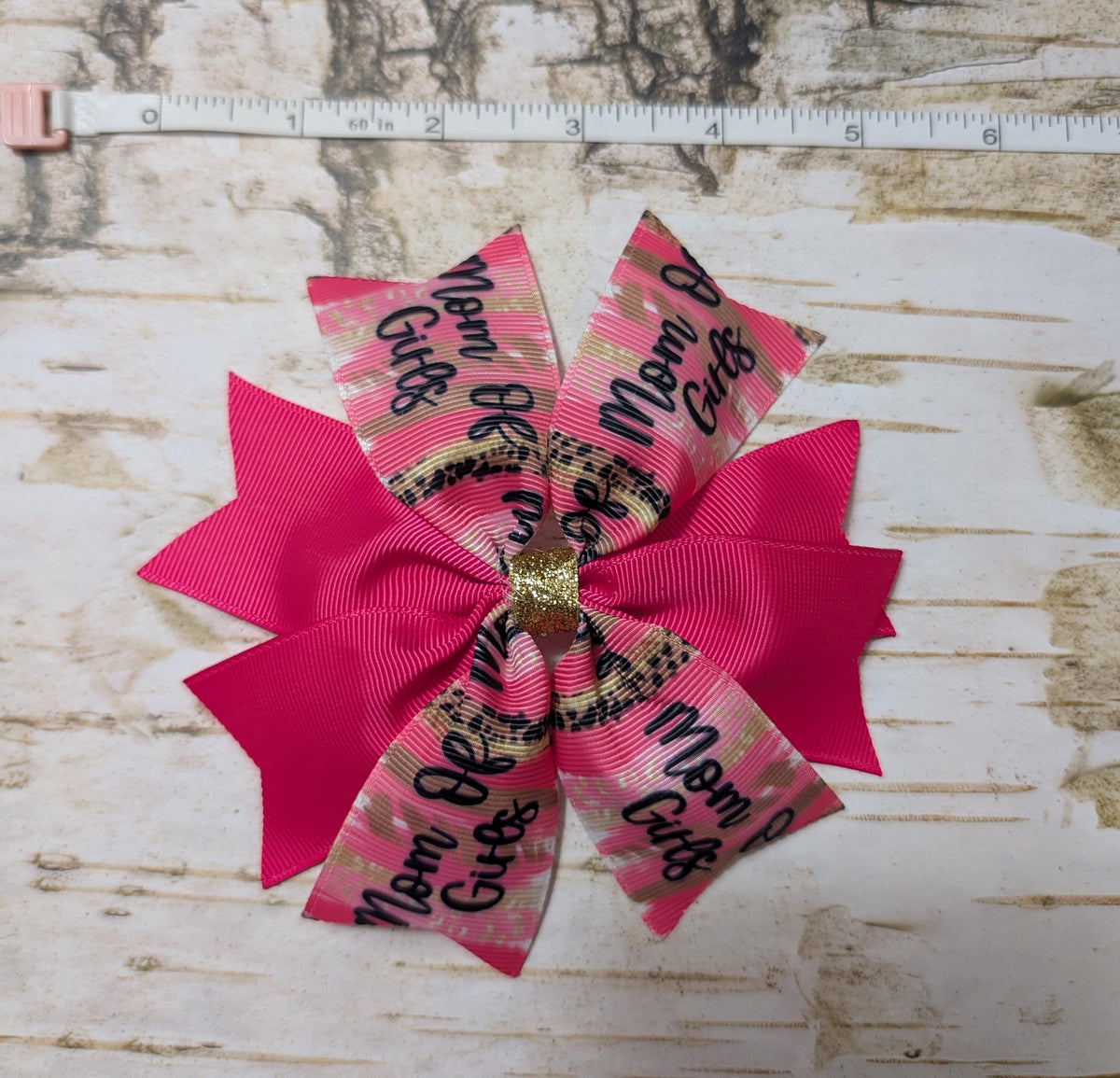 Mom of girls hairbow