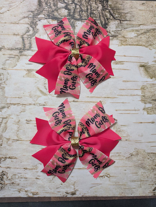 Mom of girls hairbow