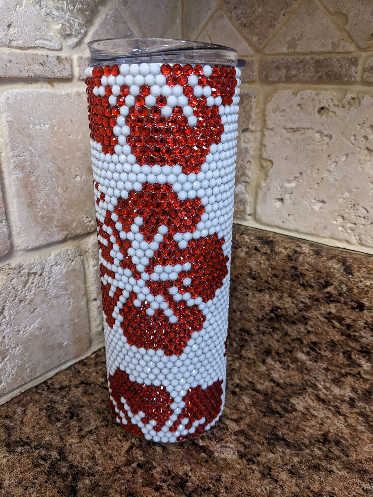 Hawaiian Flower 20 oz tumbler