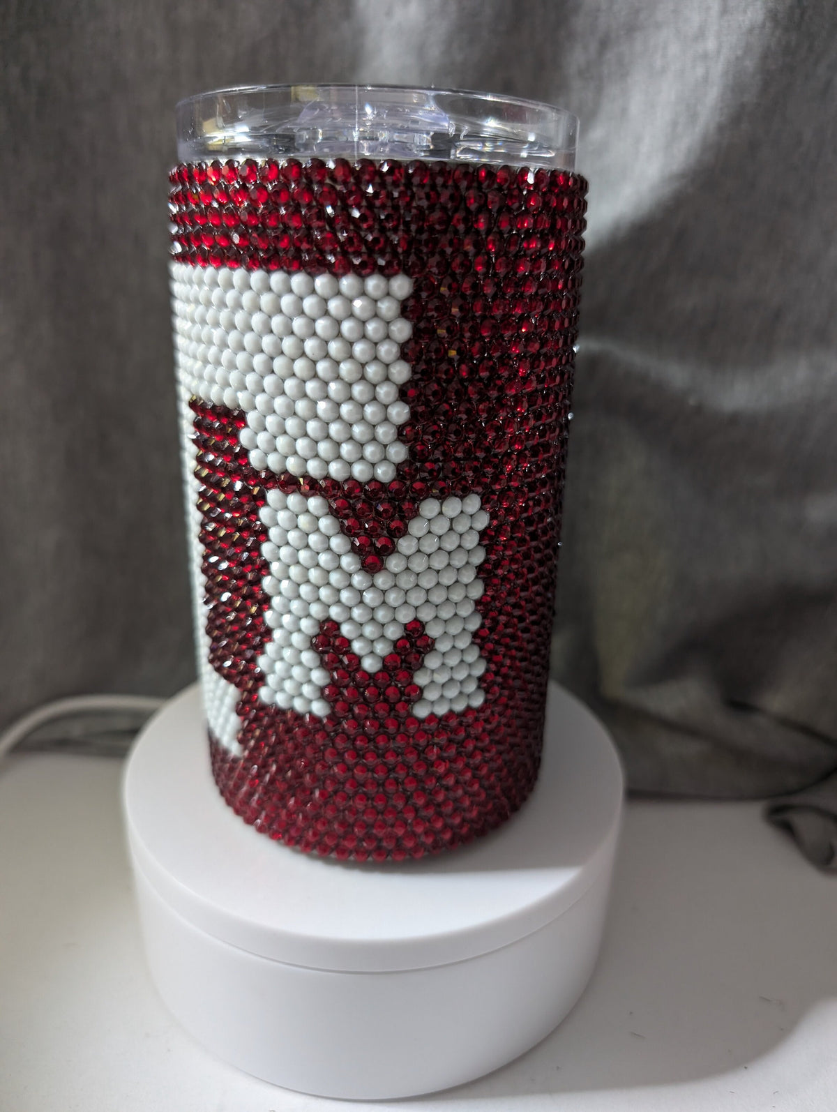 ATM 14oz skinny Rhinestone tumbler