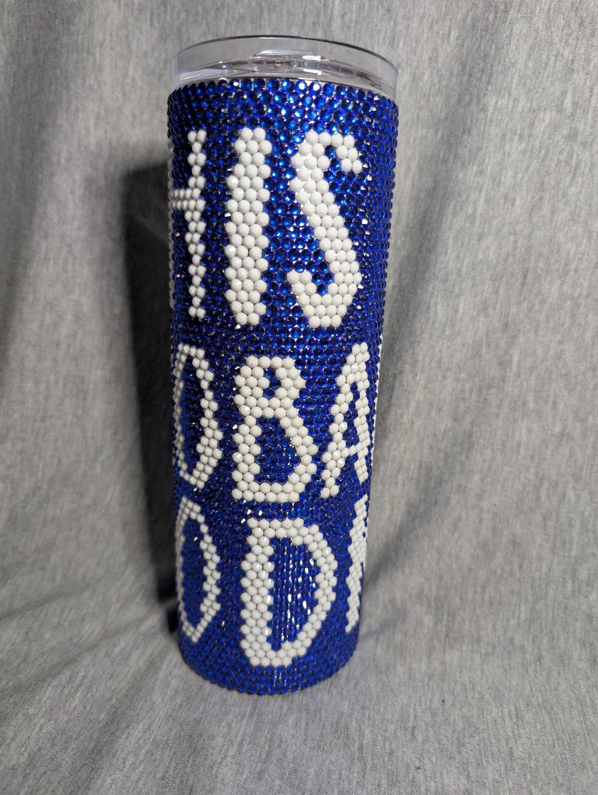 20 oz  This is probably vodka Rhinestone skinny tumbler