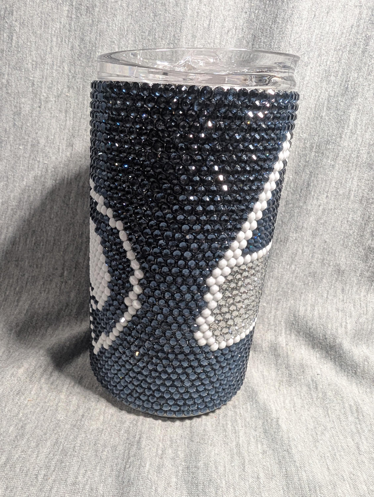 Seattle 14oz skinny Rhinestone tumbler