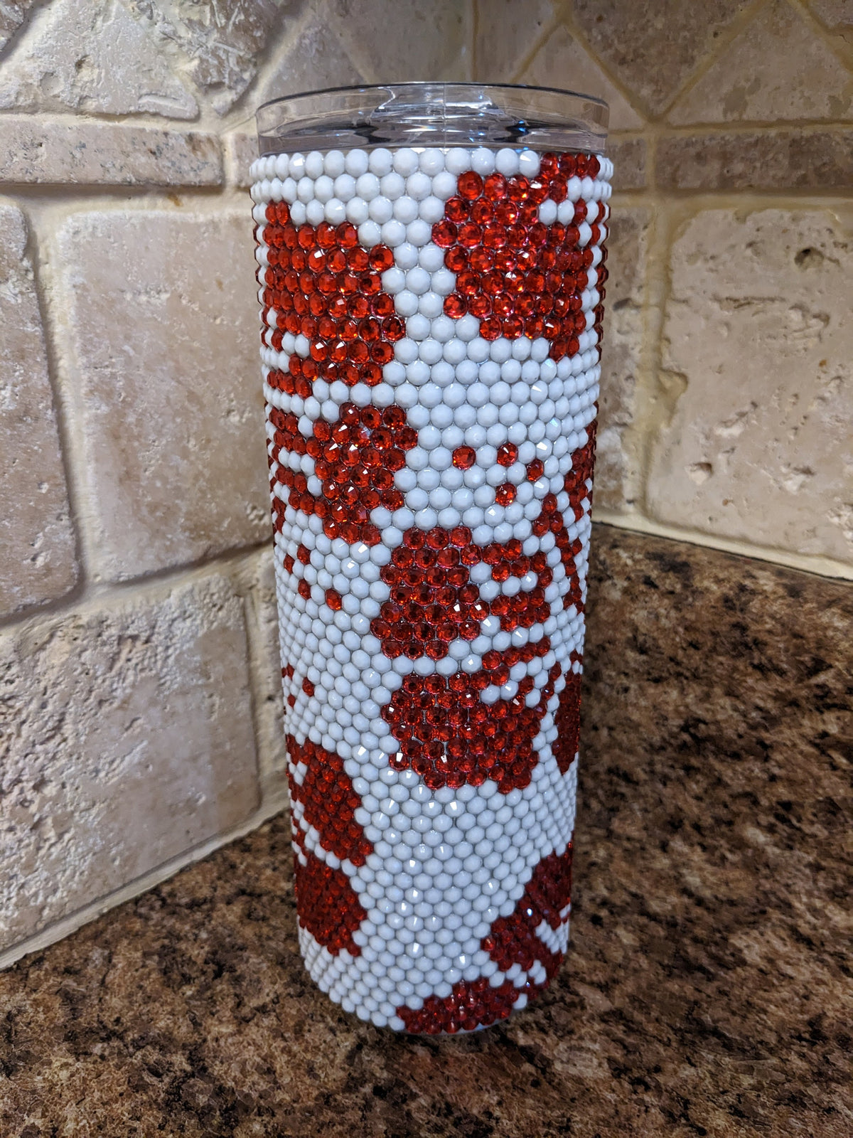 Hawaiian Flower 20 oz tumbler