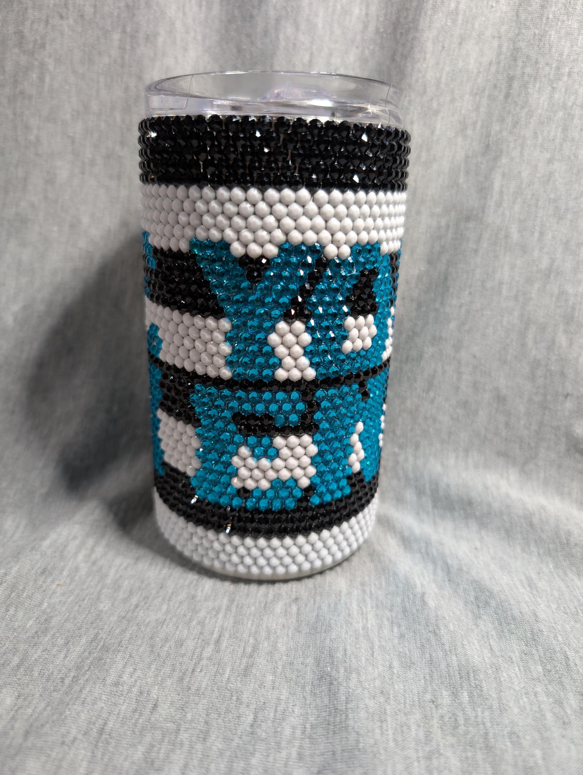 You are enough 14oz skinny Rhinestone tumbler