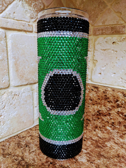 20 oz GL Ring Rhinestone skinny tumbler