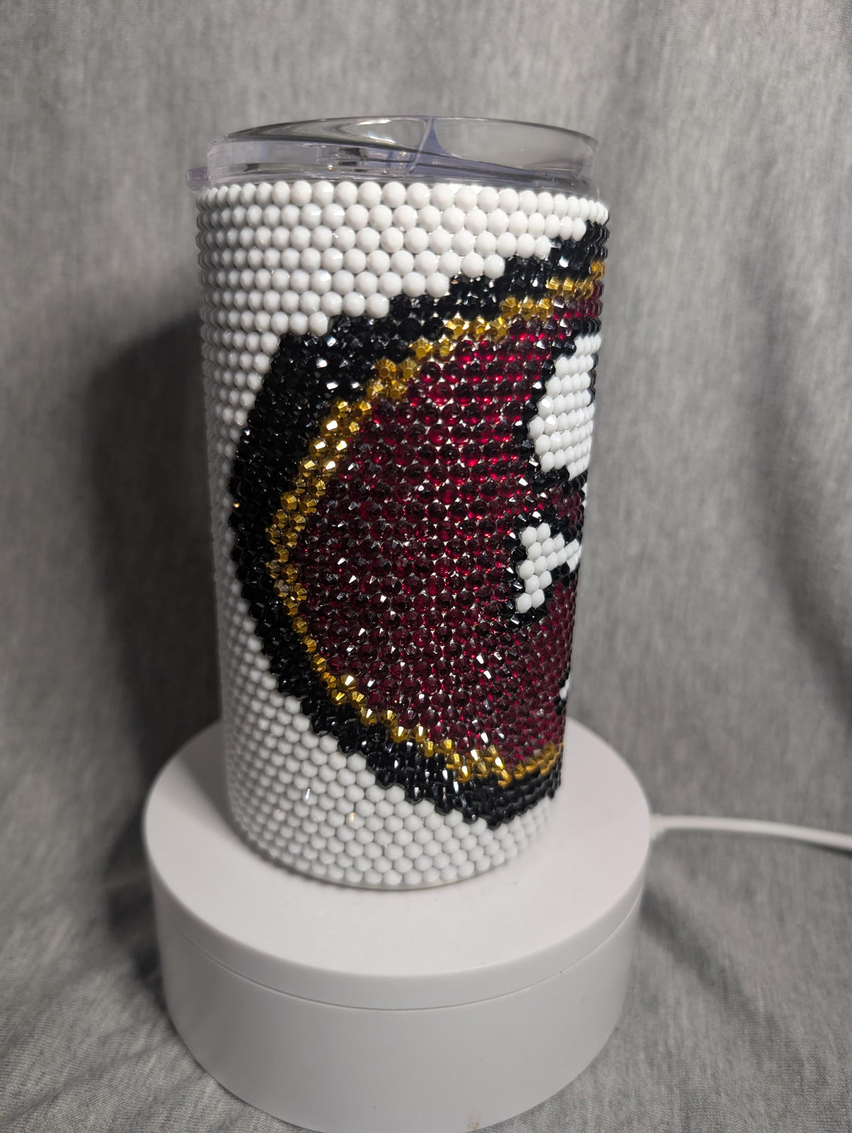 14 oz San Francisco Rhinestone skinny tumbler