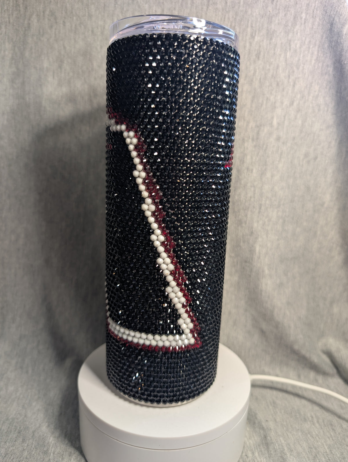 Atlanta Falcons Football Team Rhinestone 20 oz skinny tumbler
